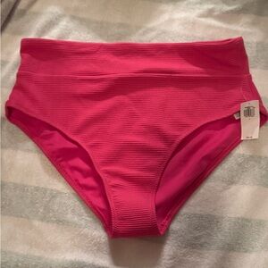 Old Navy Bright Pink Bikini Bottom